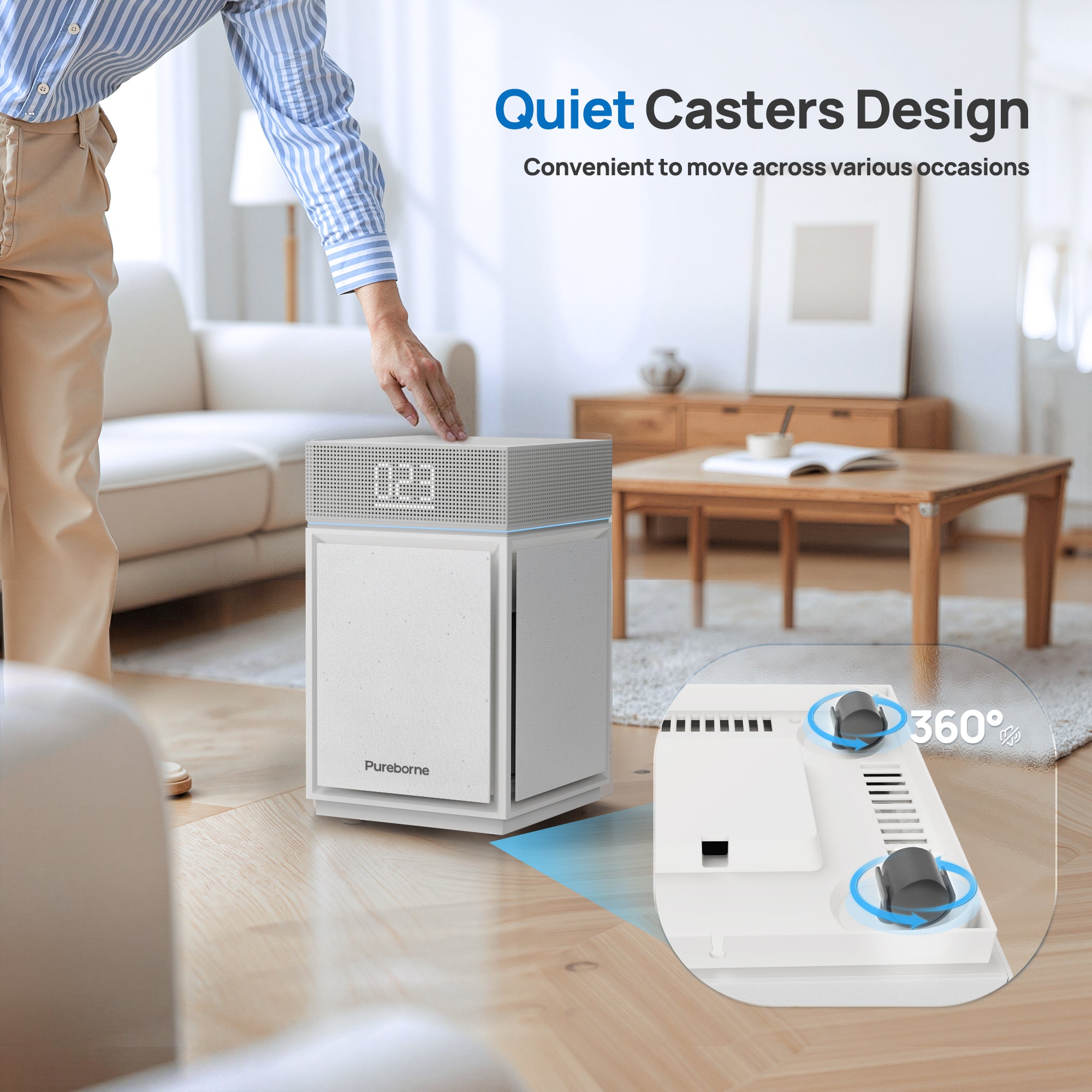 Pureborne 6866 Smart Air Purifier